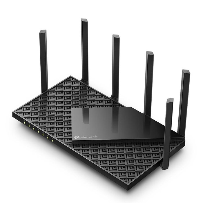 Tp - link Router Archer AXE75 AX5400 Wi-Fi 6E Tri-Banda AXE5400 Gigabit Procesador Quad-Core 1.7GHz Puertos Gigabit USB 3.0