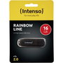 Intenso Rainbow Line 16GB USB Stick 2.0 Negro