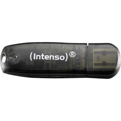 Intenso Rainbow Line 3502470 - Pendrive USB 2.0 Tipo A, 16 GB, Negro Intenso Rainbow Line 3502470 - Pendrive USB 2.0 Tipo A, 16 GB, Negro