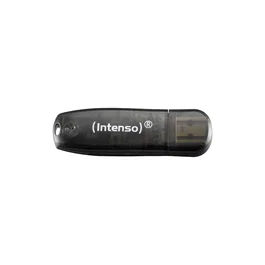 Intenso Rainbow Line Pendrive USB 2.0 16 GB Negro 3502470 - Tipo A, Lectura 28 MB/s