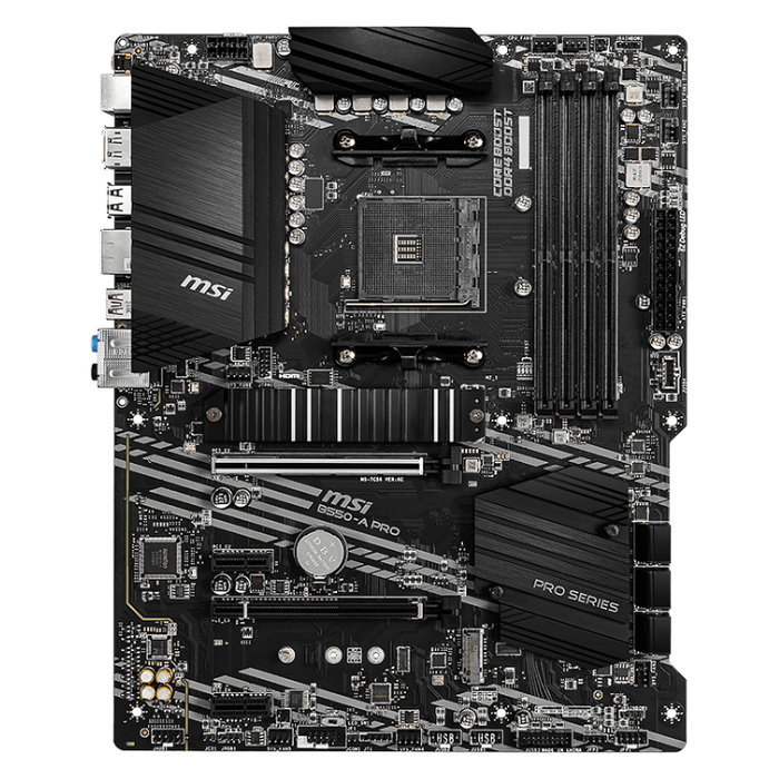 MSI B550-A PRO Placa base AMD AM4 ATX DDR4 MSI B550-A PRO Placa base AMD AM4 ATX DDR4