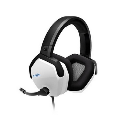 Energy Sistem Auriculares Gaming Esg 453184 con Sonido 7.1 Surround Virtual, Luz LED, Boom Mic, Blanco - Compatible PC, PS4/5, Switch, Mac