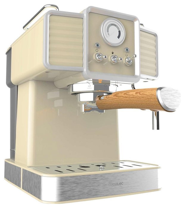 Cecotec Power Espresso 20 Tradizionale Light Cafetera Superautomática 1350 W 20 bares 1,5 L Amarillo