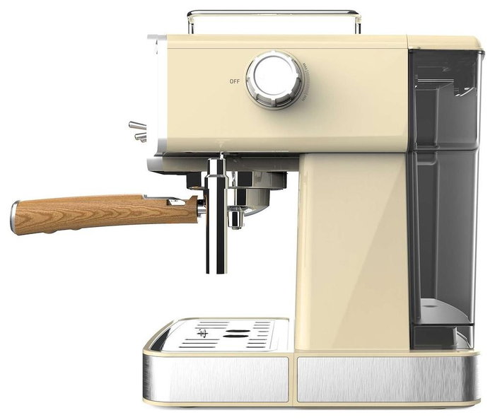 Cecotec Power Espresso 20 Tradizionale Light Cafetera Superautomática 1350 W 20 bares 1,5 L Amarillo