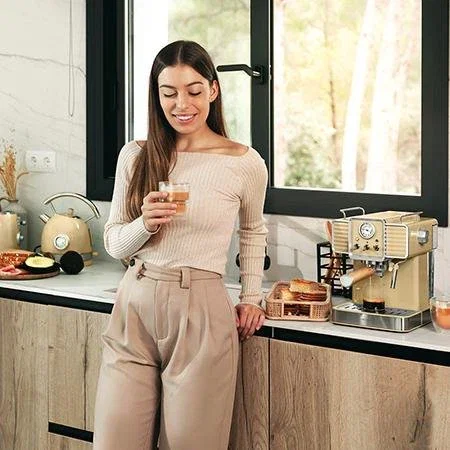 Cecotec Power Espresso 20 Tradizionale Light Yellow