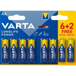 Pila Alcalina Varta LR6 AA 1,5V High Energy (8 pcs)