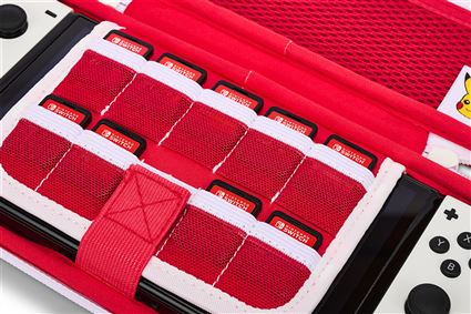 Power A Estuche Protector Compacto NSCS0064-01 para Nintendo Switch OLED, Lite, Pikachu