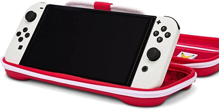 Power A Estuche Protector Compacto Pikachu para Nintendo Switch, OLED y Lite