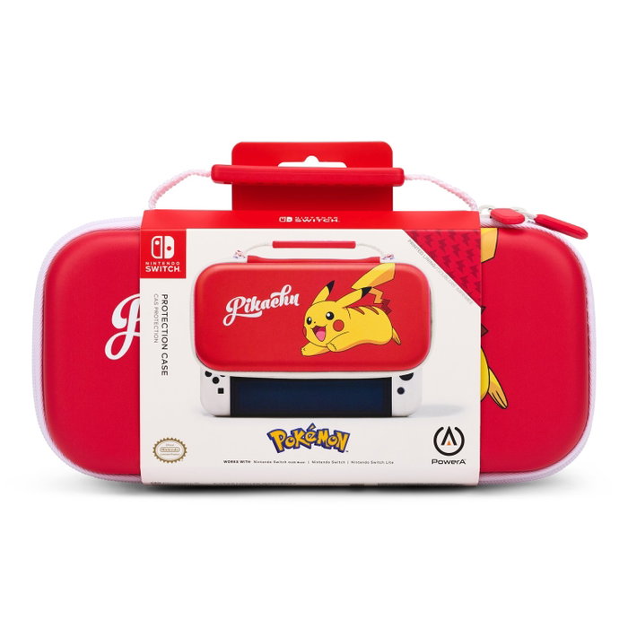 Power A Estuche Protector Compacto Pikachu para Nintendo Switch, OLED y Lite