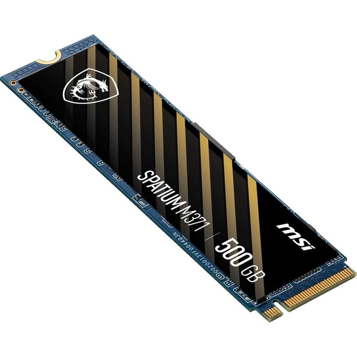 MSI SPATIUM M371 500GB NVMe M.2 SSD PCI Express 4.0