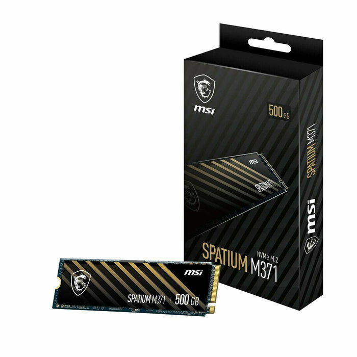 MSI SPATIUM M371 500GB NVMe M.2 SSD PCI Express 4.0