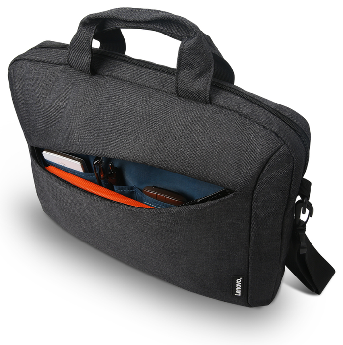 Lenovo Maletín Toploader para portátil de 15.6 pulgadas, Poliéster Negro