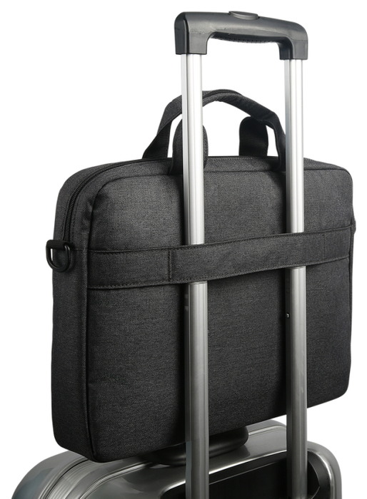Lenovo Maletín Toploader para portátil de 15.6 pulgadas, Poliéster Negro