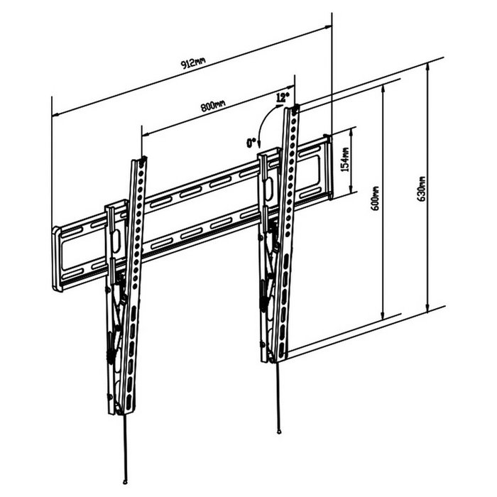 Soporte TV TM Electron 60 Kg 47"-90"