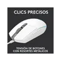 Logitech G203 Lightsync Blanco