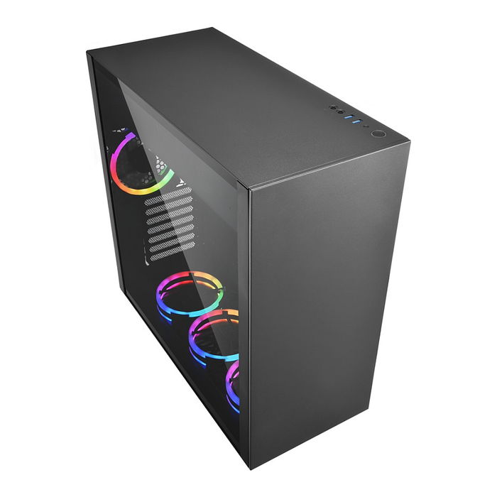 Sharkoon Pure Steel ARGB ATX/E-ATX 1xGlas Black