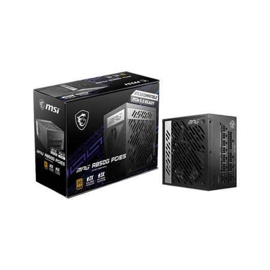 MSI MPG A850G PCIE5 Fuente de Alimentación 850 W ATX Modular Negro
