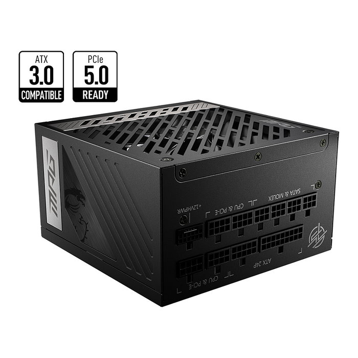 MSI MPG A850G PCIE5 Fuente de Alimentación 850 W ATX Modular Negro