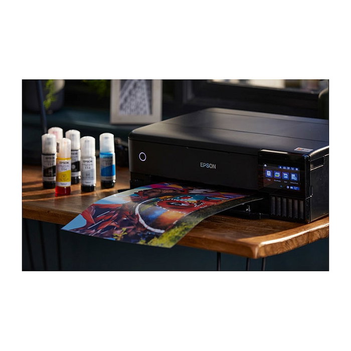 Epson ET-8550 Impresora Multifunción EcoTank A3, Inyección de Tinta, 6 Colores, Wi-Fi, Ethernet, Pantalla Táctil, Impresión sin Bordes Epson ET-8550 Impresora Multifunción EcoTank A3, Inyección de Tinta, 6 Colores, Wi-Fi, Ethernet, Pantalla Táctil, Impresión sin Bordes