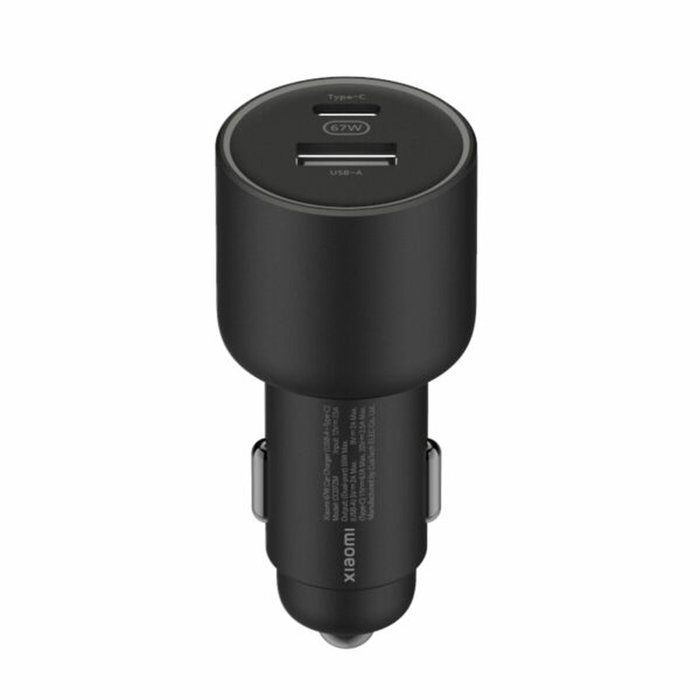 Cargador de Coche USB Universal + Cable USB-C Xiaomi BHR6814GL Negro 55 W