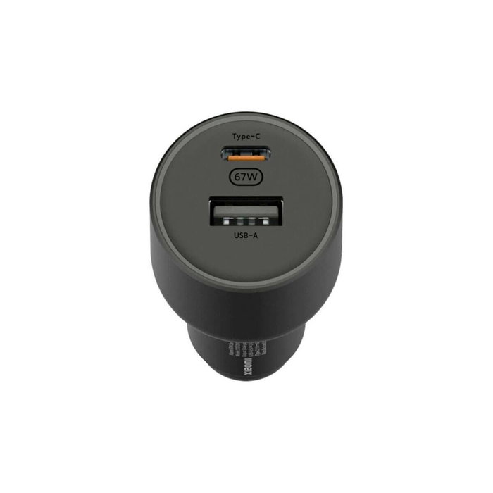 Cargador de Coche USB Universal + Cable USB-C Xiaomi BHR6814GL Negro 55 W