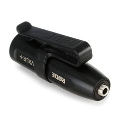 RODE VXLR+ Adaptador TRS 3.5mm a XLR Macho Alimentación Phantom a Plug In para Cámaras y Micrófonos RODE