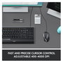 Logitech Advanced Corded Mouse M500s, Negro