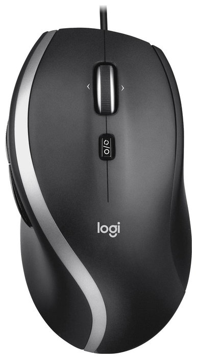 Logitech Advanced Corded Mouse M500s, Negro