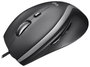 Logitech Advanced Corded Mouse M500s, Negro