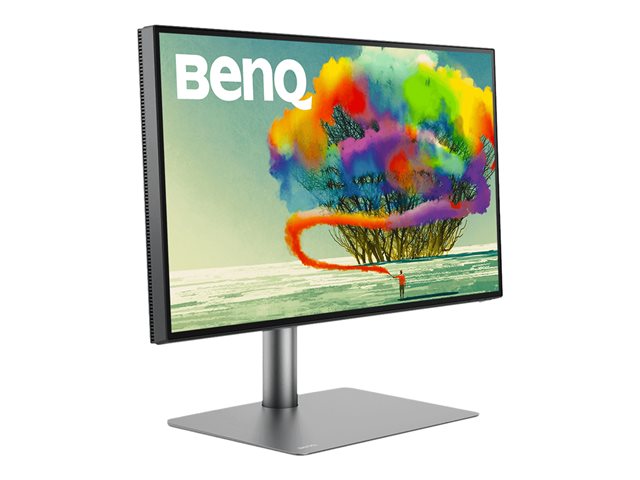 BenQ DesignVue PD2725U - Monitor Profesional 27 Pulgadas 4K UHD HDR IPS 95% DCI-P3 Thunderbolt 3, Pantone Validated, KVM, Ajuste Ergonómico, Ideal para Diseño