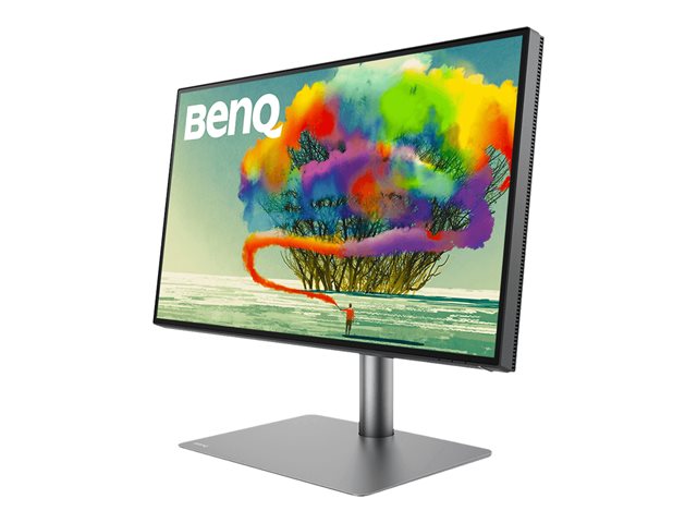 BenQ DesignVue PD2725U - Monitor Profesional 27 Pulgadas 4K UHD HDR IPS 95% DCI-P3 Thunderbolt 3, Pantone Validated, KVM, Ajuste Ergonómico, Ideal para Diseño