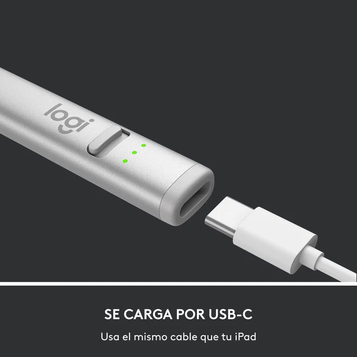 Logitech Crayon Lápiz Digital Plata USB-C para iPad