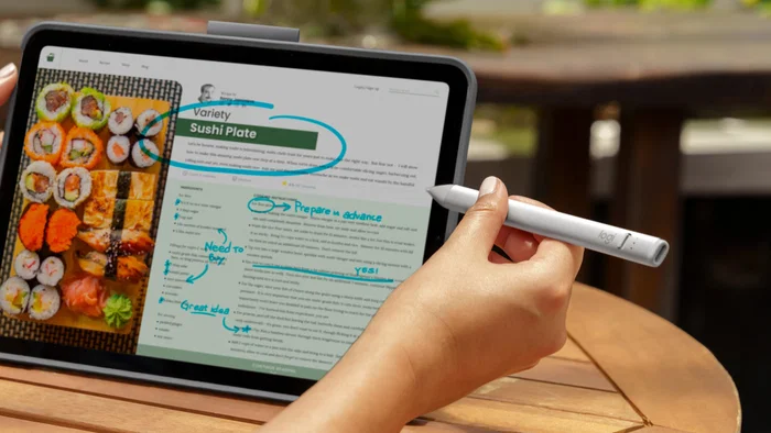 Logitech Crayon Lápiz Digital Plata USB-C para iPad