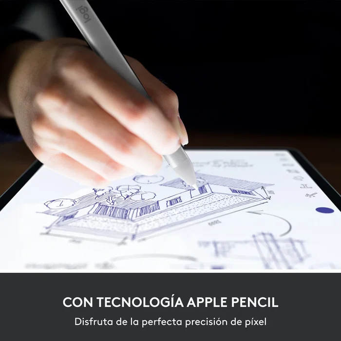 Logitech Crayon Lápiz Digital Plata USB-C para iPad