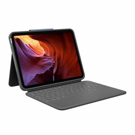 Logitech Rugged Folio Caja de Teclado y Folio con Apple Smart Connector QWERTY Español Grafito para Apple iPad 10.2 pulgadas Wi-Fi 10.9