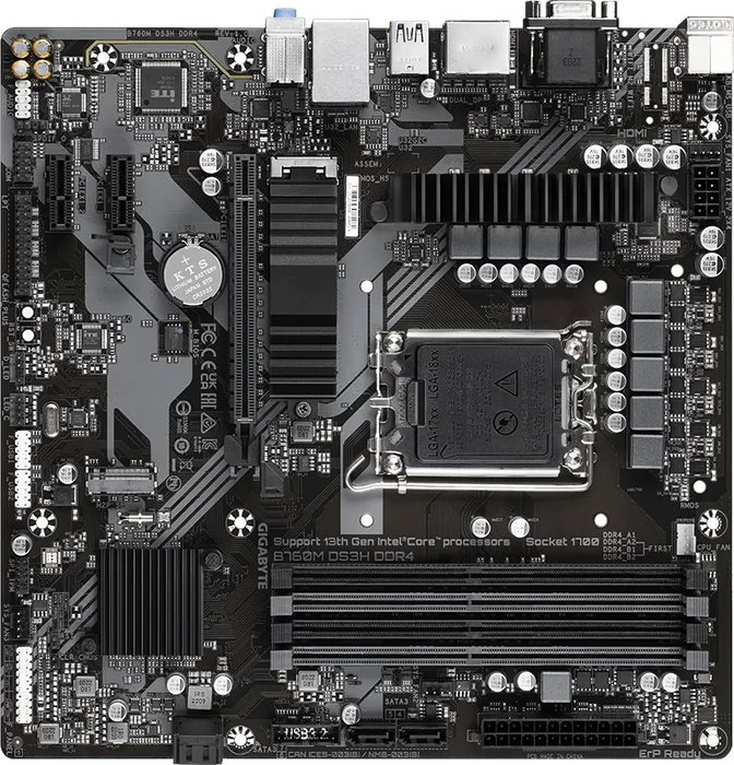 Gigabyte B760M DS3H DDR4 Gigabyte B760M DS3H DDR4
