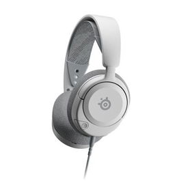 SteelSeries Arctis Nova 1P Auriculares Diadema Gaming Blanco 61612 con Micrófono Cancelación Ruido Jack 3.5mm Multiplataforma Alámbrico Supraurales Juego
