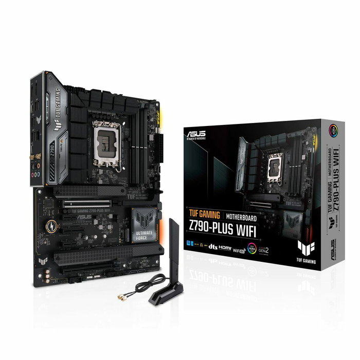Asus TUF GAMING Z790-PLUS WIFI Intel Z790 LGA 1700 ATX DDR5 Black Asus TUF GAMING Z790-PLUS WIFI Intel Z790 LGA 1700 ATX DDR5 Black