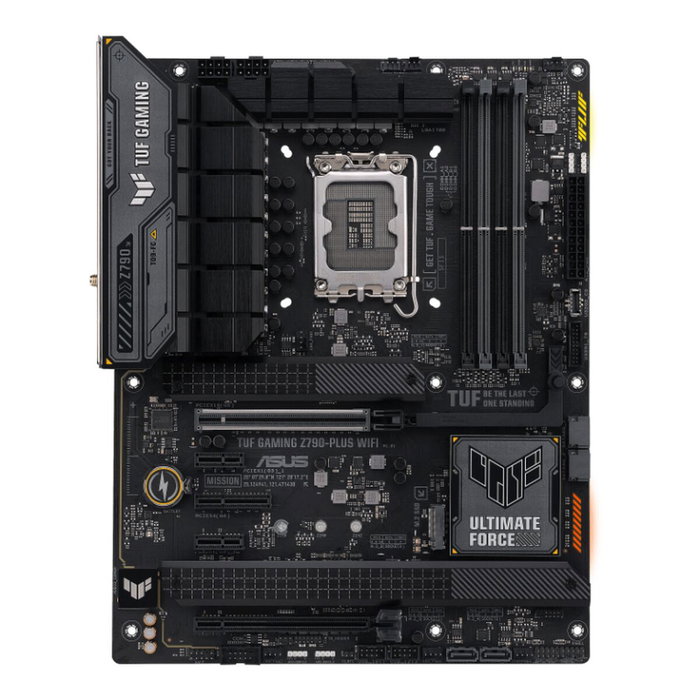 Asus TUF GAMING Z790-PLUS WIFI Intel Z790 LGA 1700 ATX DDR5 Black Asus TUF GAMING Z790-PLUS WIFI Intel Z790 LGA 1700 ATX DDR5 Black