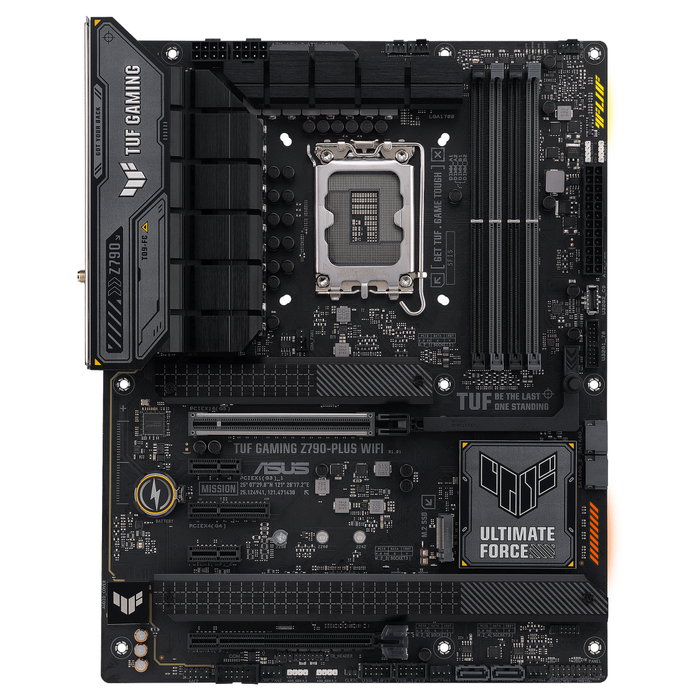 ASUS TUF GAMING Z790-PLUS WiFi ATX - Placa Base Intel LGA 1700 Z790, 4x DDR5 7200MHz, Wi-Fi 6, Bluetooth 5.3, 2.5Gb LAN, 4x M.2, Thunderbolt ASUS TUF GAMING Z790-PLUS WiFi ATX - Placa Base Intel LGA 1700 Z790, 4x DDR5 7200MHz, Wi-Fi 6, Bluetooth 5.3, 2.5Gb LAN, 4x M.2, Thunderbolt