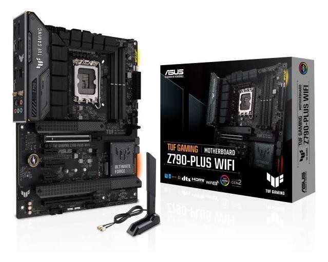 Asus TUF GAMING Z790-PLUS WIFI Intel Z790 LGA 1700 ATX DDR5 Black Asus TUF GAMING Z790-PLUS WIFI Intel Z790 LGA 1700 ATX DDR5 Black