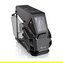Thermaltake AH T200 Negro Torre Micro ATX, Mini-ITX, SPCC, Ventana Lateral de Vidrio Templado, Panel Frontal I/O USB 3.2 Gen 2 Type-C