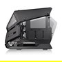 Thermaltake AH T200 Negro Torre Micro ATX, Mini-ITX, SPCC, Ventana Lateral de Vidrio Templado, Panel Frontal I/O USB 3.2 Gen 2 Type-C