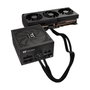 Thermaltake AC-063-CN1NAN-A1 Divisor de señal para cable coaxial Macho/Macho Negro, 600 mm