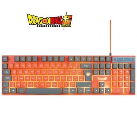 Fr-Tec Pack Gaming Dragon Ball Super Teclado Francés + Ratón + Alfombrilla