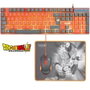 Fr-Tec Pack Gaming Dragon Ball Super Teclado Francés + Ratón + Alfombrilla