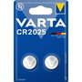 Varta CR2025 Pilas de botón de litio, 2 unidades