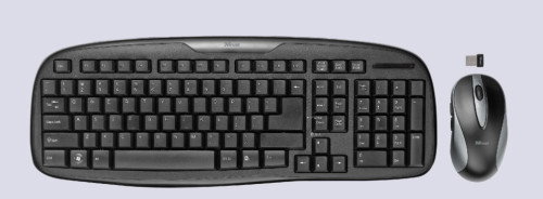 Trust Trezo Teclado y Ratón Inalámbrico Español Negro Trust Trezo Teclado y Ratón Inalámbrico Español Negro