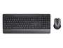 Trust Trezo Teclado y Ratón Inalámbrico Español Negro