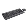 Trust Trezo Pack Teclado y Ratón Inalámbrico RF, Silencioso, Negro, Español QWERTY 100%, Universal, Con Pilas Duracell Incluidas, 436 x 182 x 44 mm, 752 g